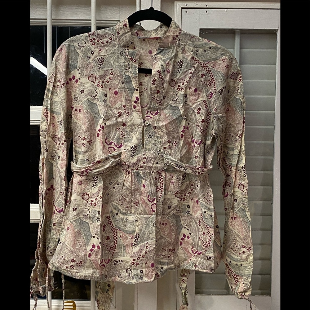Beautiful print long sleeve
